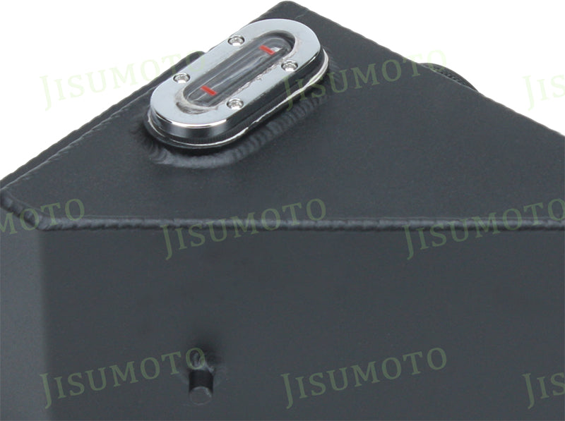 Botella de expansión de refrigerante de aluminio para NISSAN Skyline R31, color negro