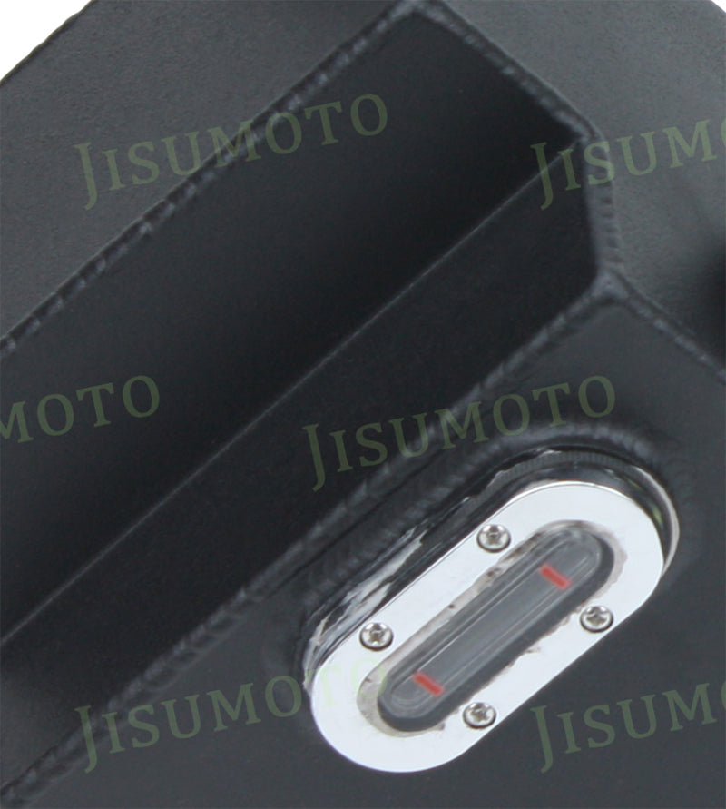 Botella de expansión de refrigerante de aluminio para NISSAN Skyline R31, color negro