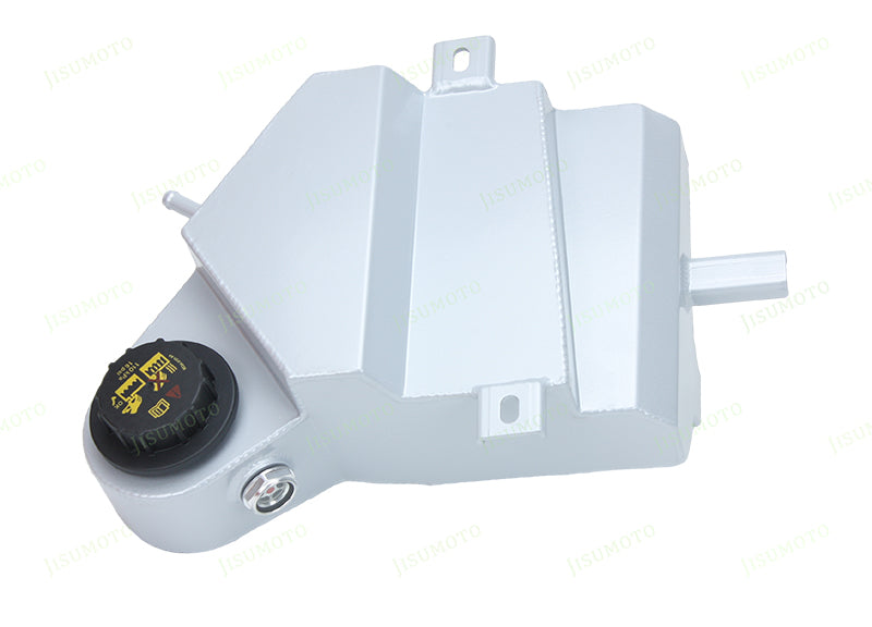 Tanque de desbordamiento del depósito de refrigerante desgasificador de aluminio para Ford F250 F350 F450 6.0L 6.8L 2003-2007 6C3Z8A080B