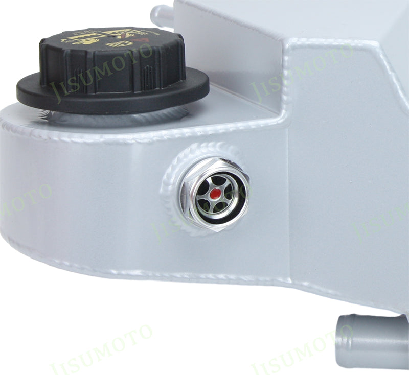 Tanque de desbordamiento del depósito de refrigerante desgasificador de aluminio para Ford F250 F350 F450 6.0L 6.8L 2003-2007 6C3Z8A080B