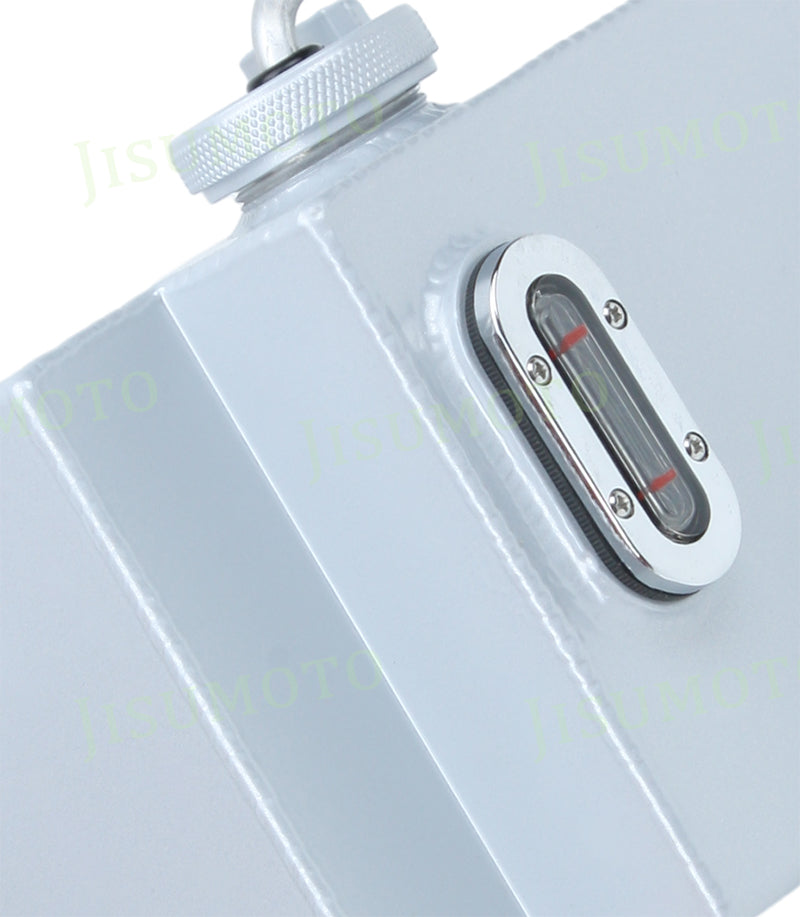 Botella de expansión de refrigerante de aluminio para NISSAN Skyline R31, color negro