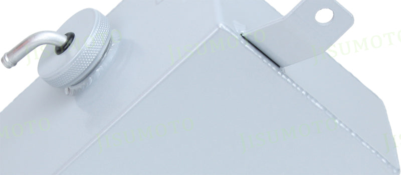 Botella de expansión de refrigerante de aluminio para NISSAN Skyline R31, color negro