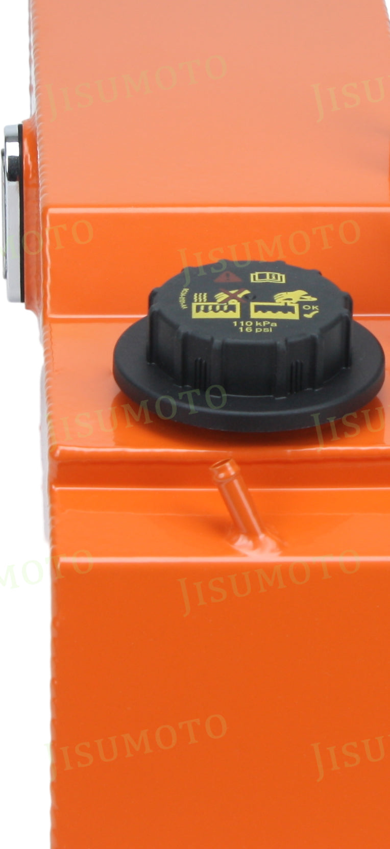 Aluminum Radiator Coolant Overflow Expansion Tank For Bobcat A300, S160, S150, S175, S185 6732375A,6733429A