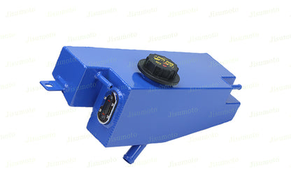 フォード F-150 2.7L 3.5L 5.0L 合金製クーラントオーバーフローリザーバータンク FL3Z8A080A 671-00365 用サイトグラス