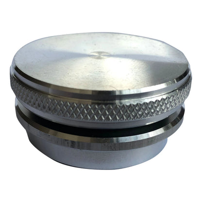 Aluminum Filler Neck Weld On Bung Screw Cap Small CNC Gas Oil Tank