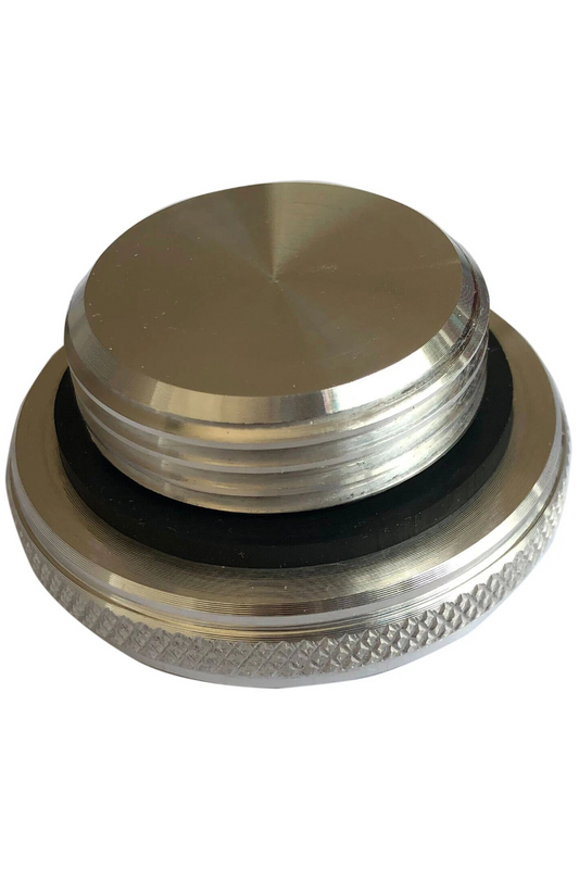 Aluminum Filler Neck Weld On Bung Screw Cap Small CNC Gas Oil Tank